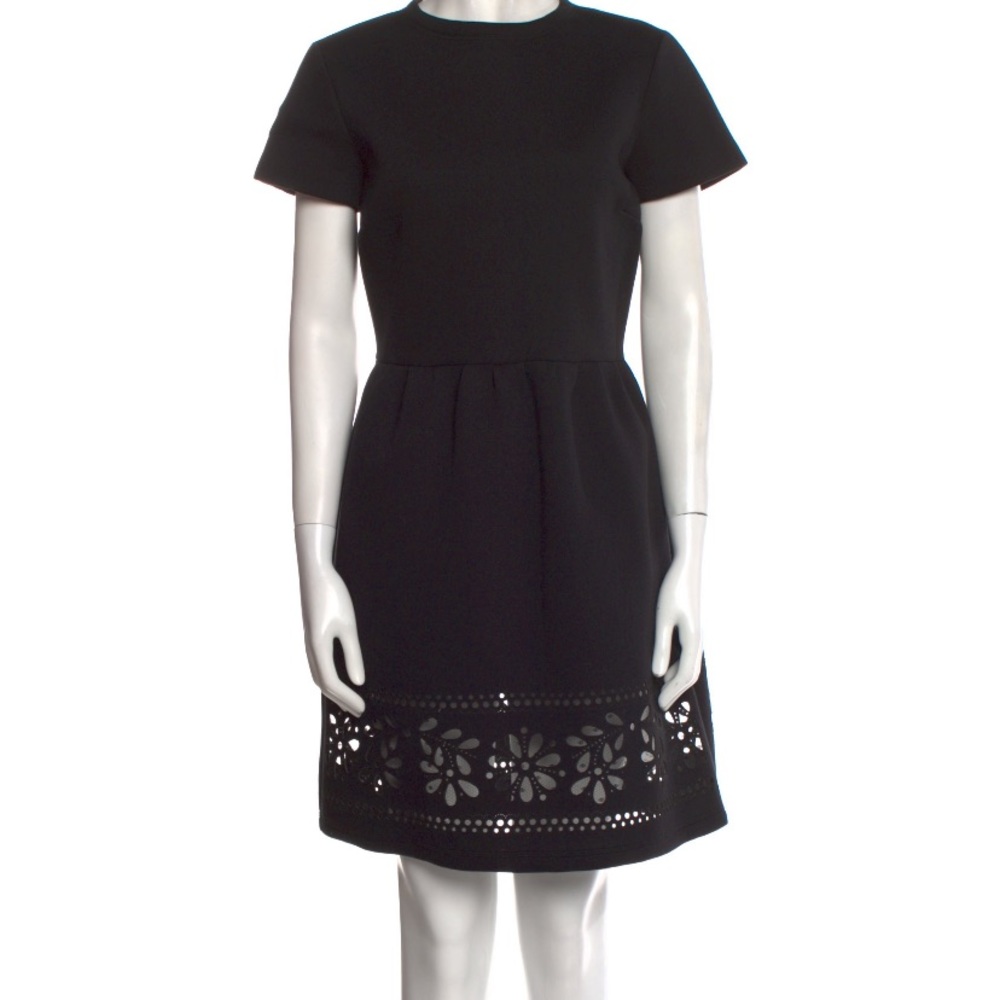 Red Valentino Crew Neck Mini Dress